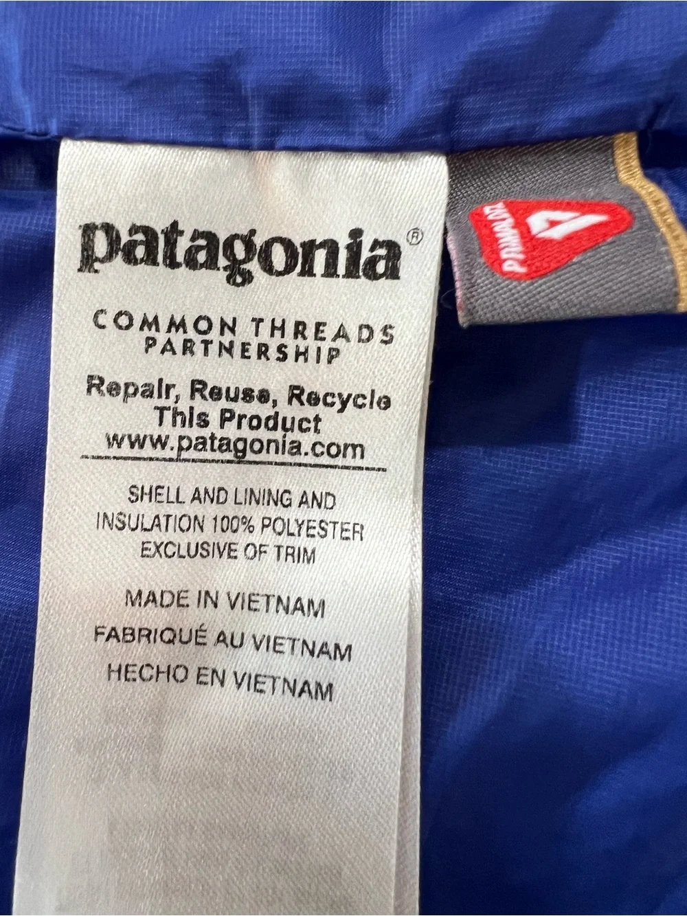 Patagonia Women’s Nano Puff Full Zip Vest Size Large Purple Primaloft STY84247 - Picture 15 of 15